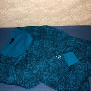 Teal Fox Racing Detailed Sweatshirt